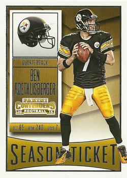 Ben Roethlisberger Pittsburgh Steelers 2015 Panini Contenders NFL #57